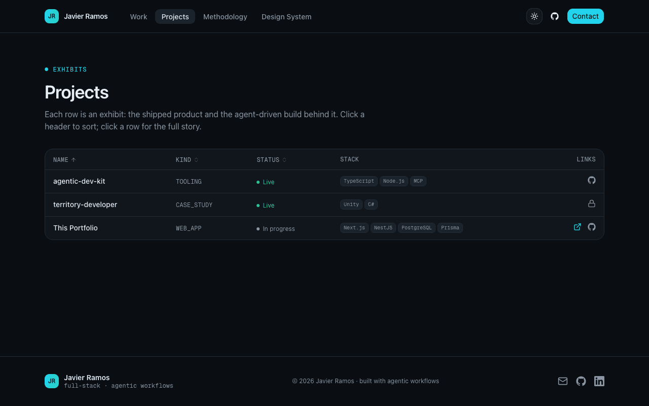 This Portfolio screenshot 3